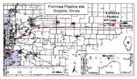 Site Location Map, Hegeler Zinc - Hegeler, IL