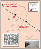 Fults Hill Prairie Site Map Small
