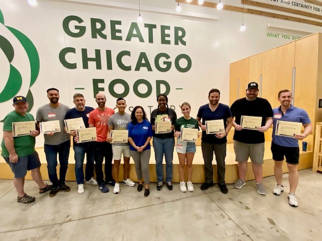 Greater Chicago Food Depository group picture