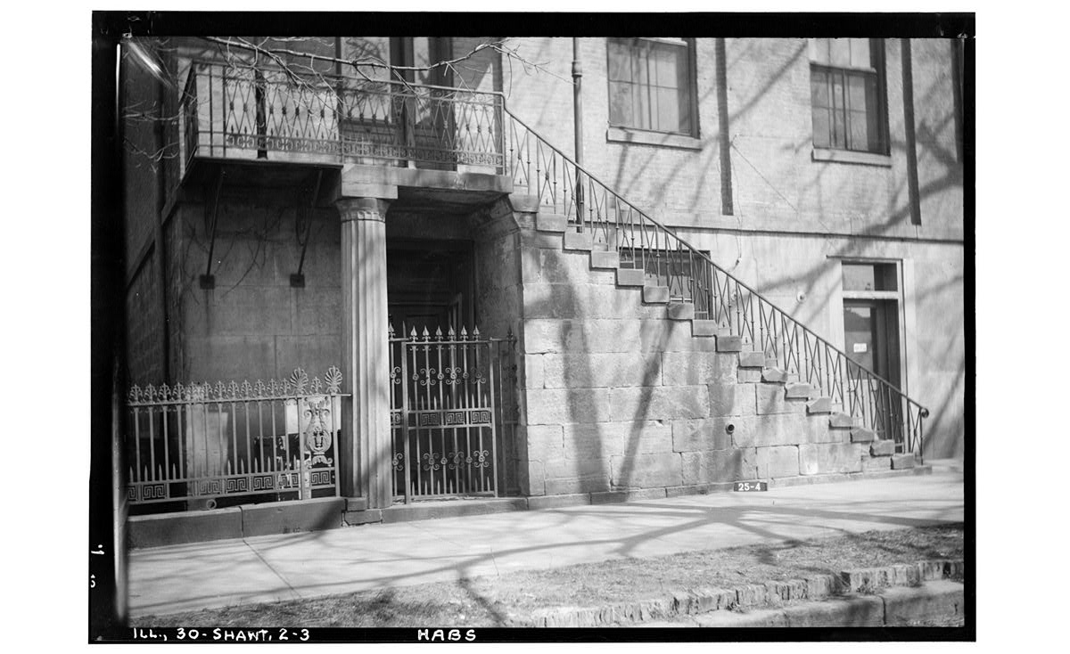 Shawneetown, Old State Bank, Main Street & Route 13 (HABS IL-25-4)