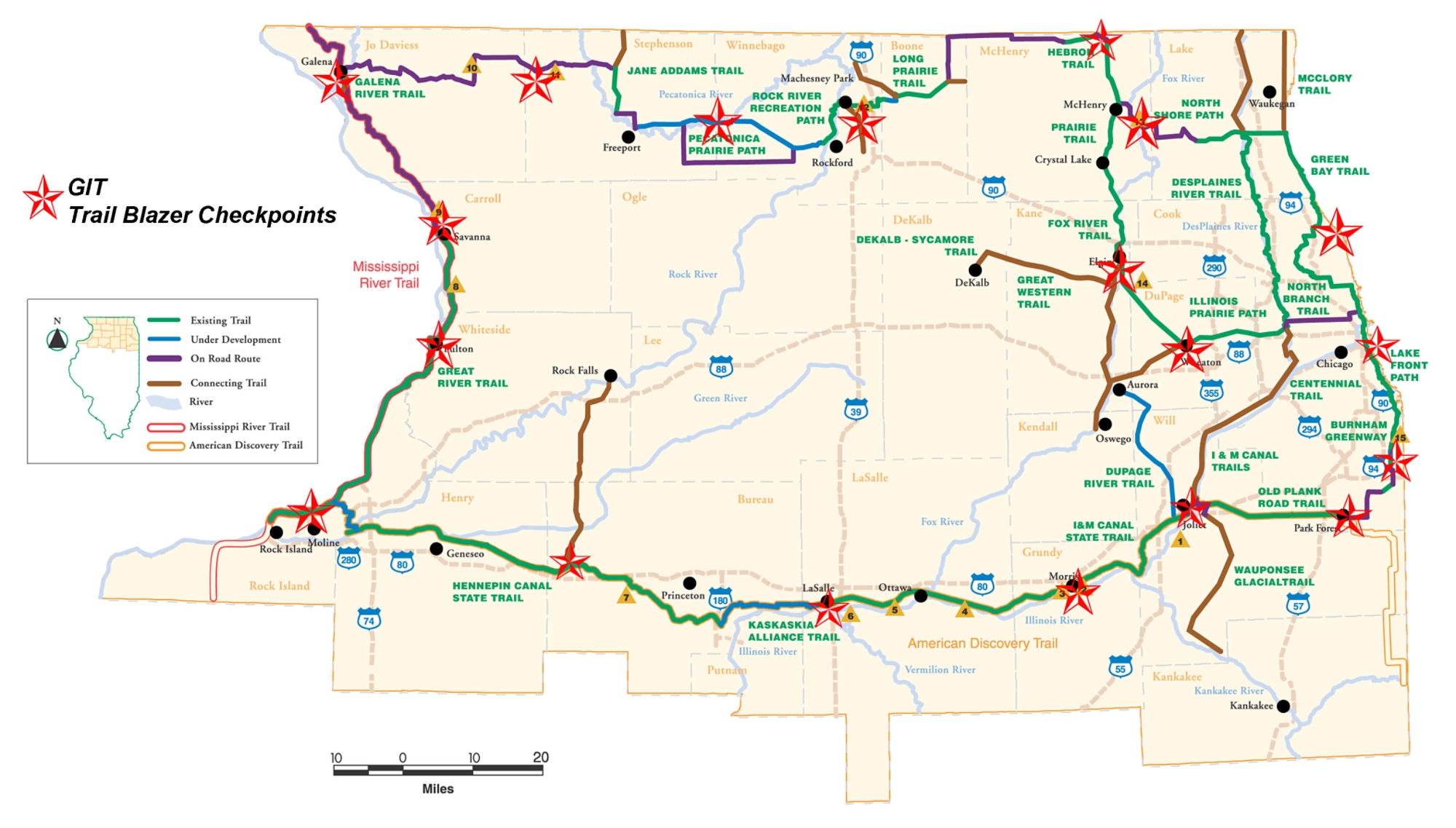 Trail Blazer Map