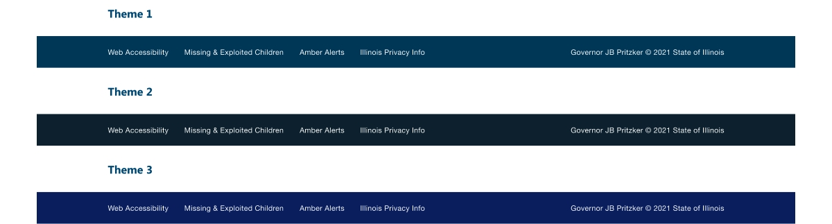 global footer sample image