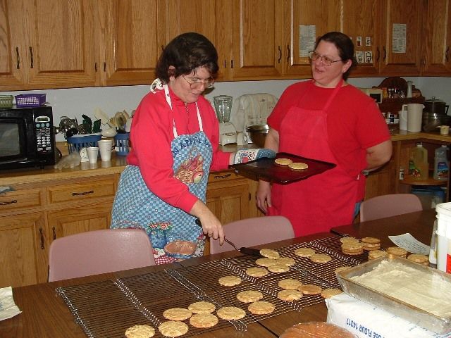 Cookie baking