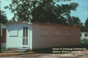 house in Greenup Commercial Historic District