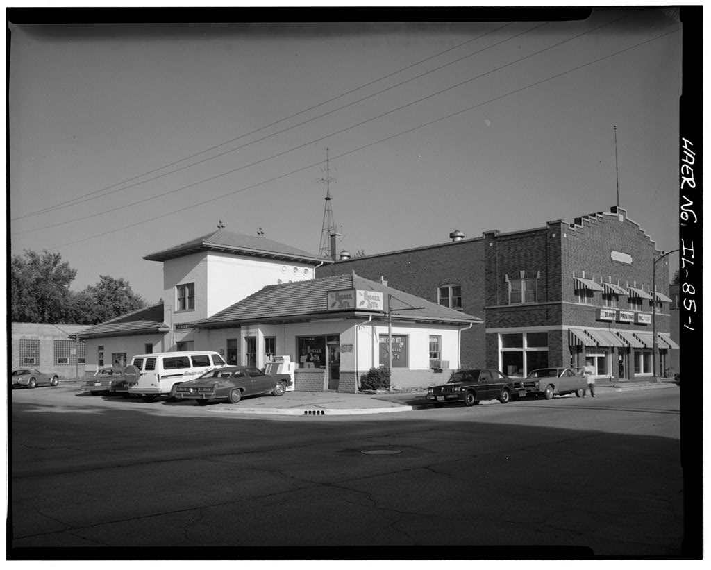 Morris, Illinois Traction System, Morris Passenger Station, Benton & Liberty Streets (HAER IL-85)