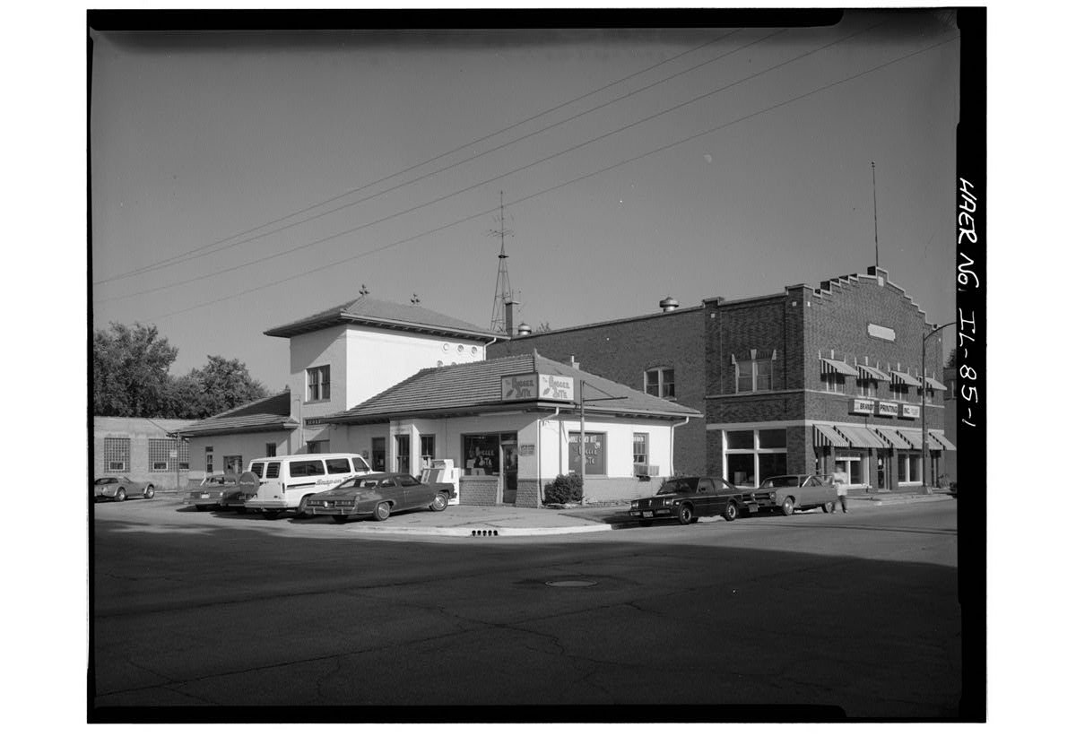Morris, Illinois Traction System, Morris Passenger Station, Benton & Liberty Streets (HAER IL-85)
