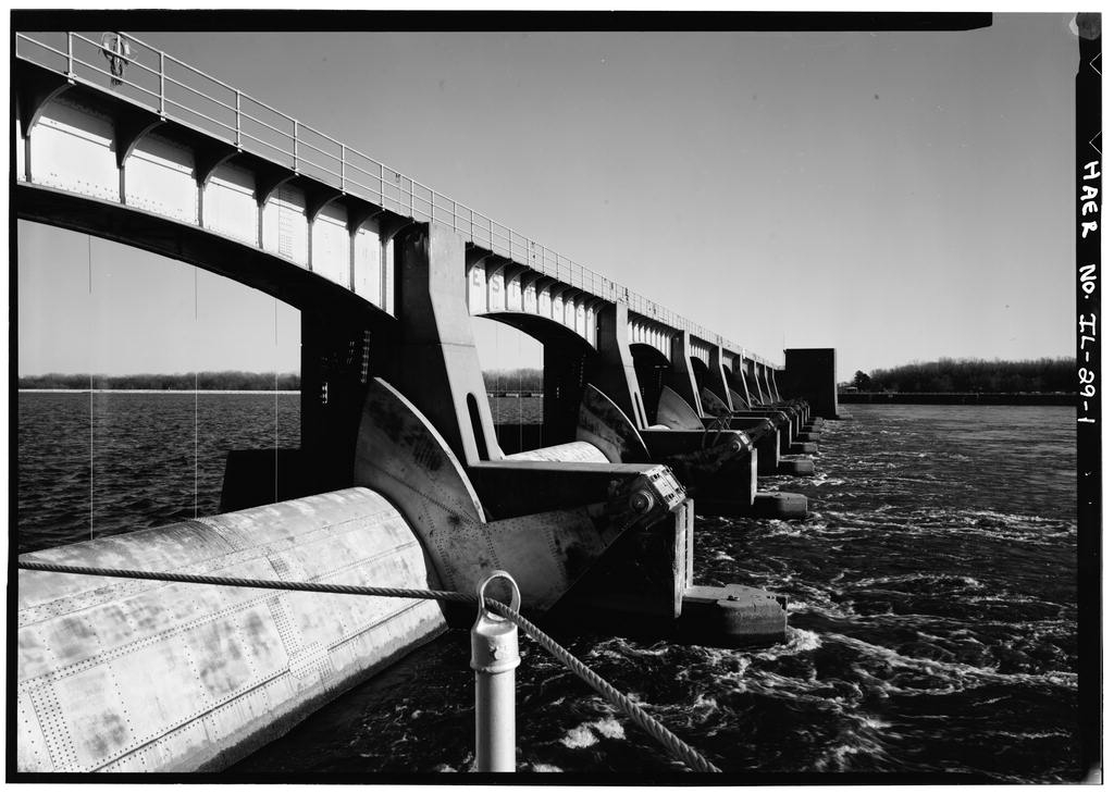 Gladstone, Upper Mississippi River 9-Foot Channel Project, Lock & Dam No. 18 (HAER IL-29)