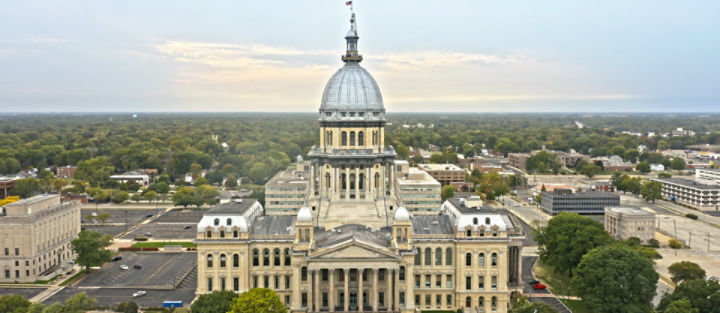 Original Image of Illinois State Capital