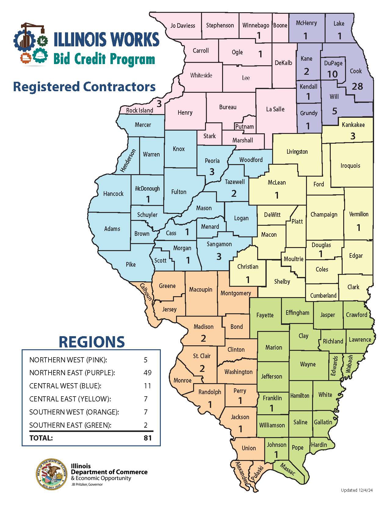 IL Works BCP Contractors Map