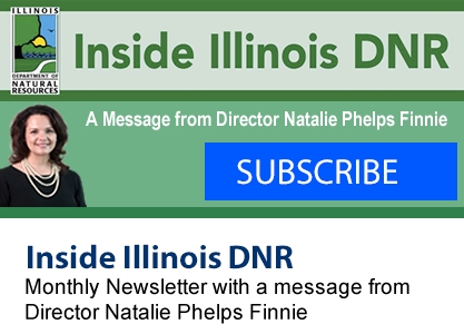 Inside Illinois DNR Logo - Monthly newsltter with a message from Director Colleen Callahan