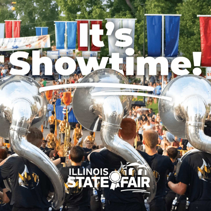 image of the Illinois state fair logo