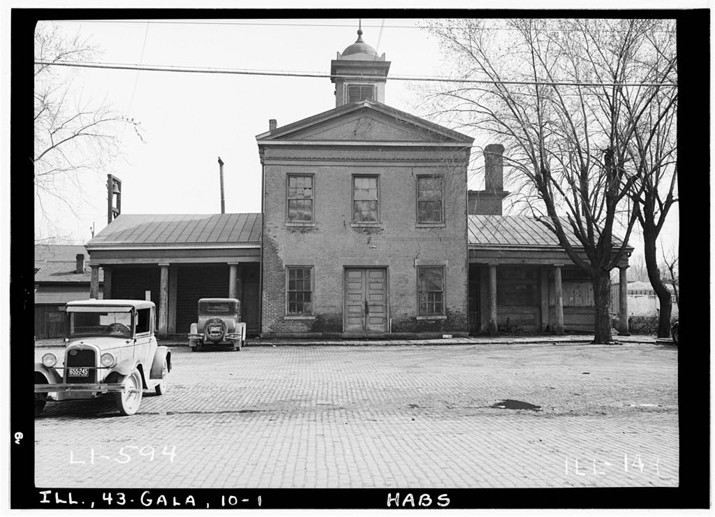 Galena, Old Market House, North Commerce & Troy Streets (HABS IL-149)