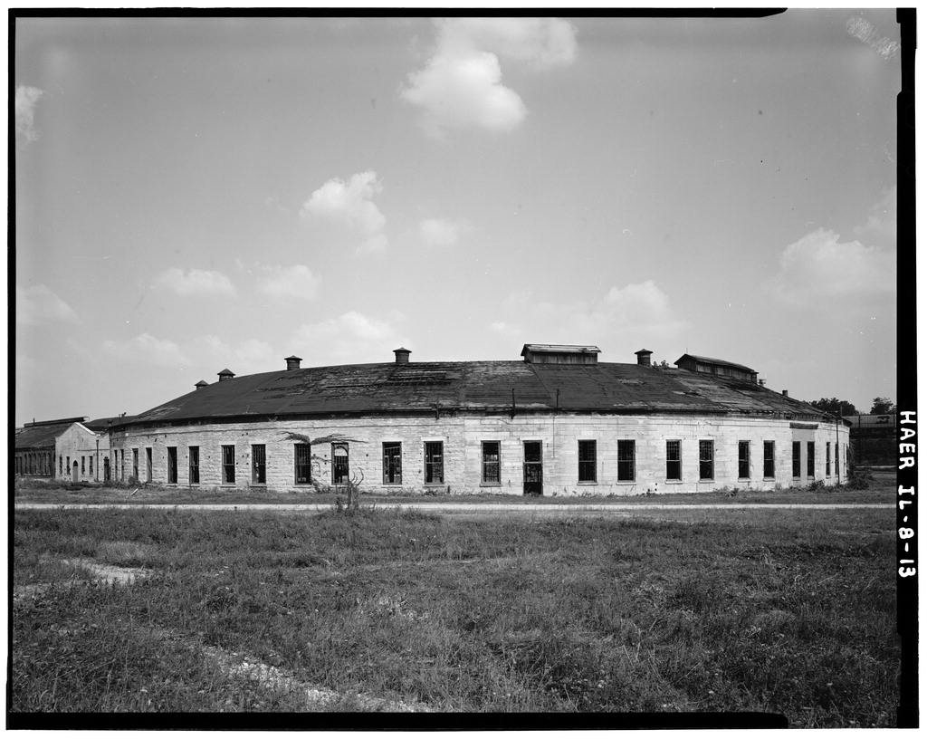 Aurora, Chicago, Burlington & Quincy Railroad, Roundhouse & Shops, Broadway & Spring Streets (HAER IL-8)