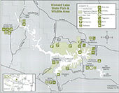 Kinkaid Lake Site Map Small