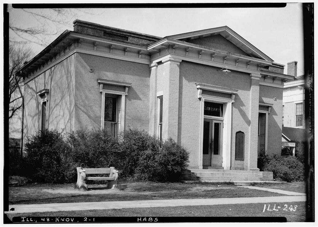 Knoxville, Hall of Records, Main Street (HABS IL-248-A)