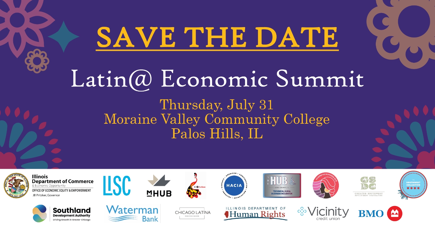 Latin@ Economic Summit Partner Logos