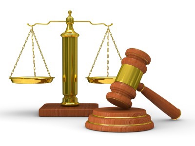 gavel and scales