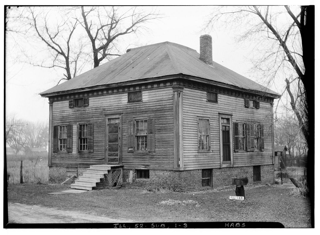 Sublette, Old Baptist Parsonage, Snyder & Virginia Streets (HABS IL-168)