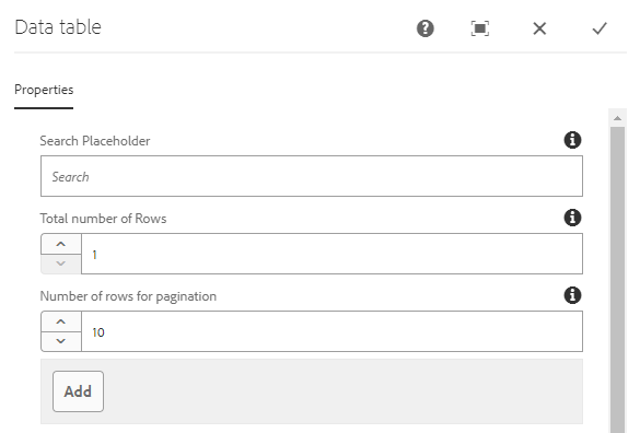 Configuring Component