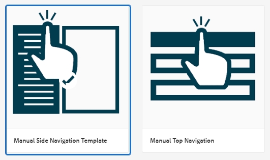 Manual Navigation Templates