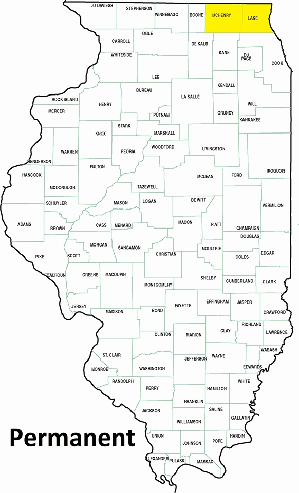 map permanent Lake and McHenry Counties