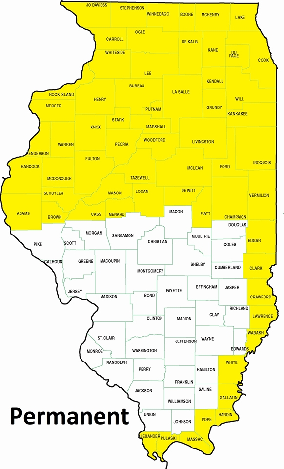 map spotfin shiner northern half and eastern rivers