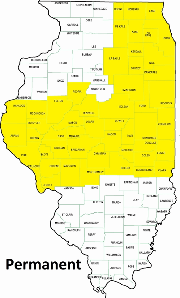 map Kirtland's snake