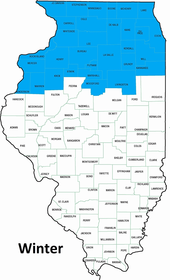 map winter northern third