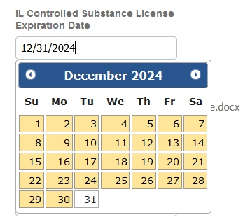 Calendar tool