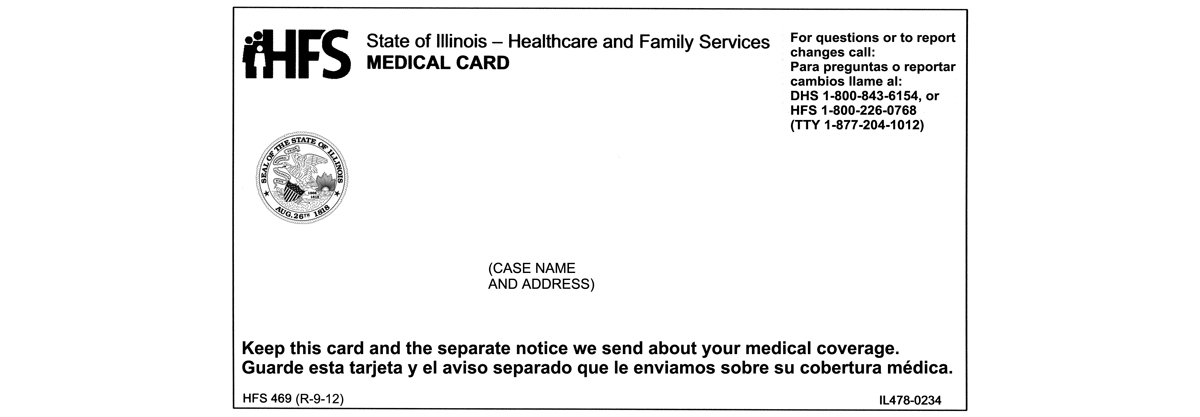 State Medicaid ID Card - Member - Home