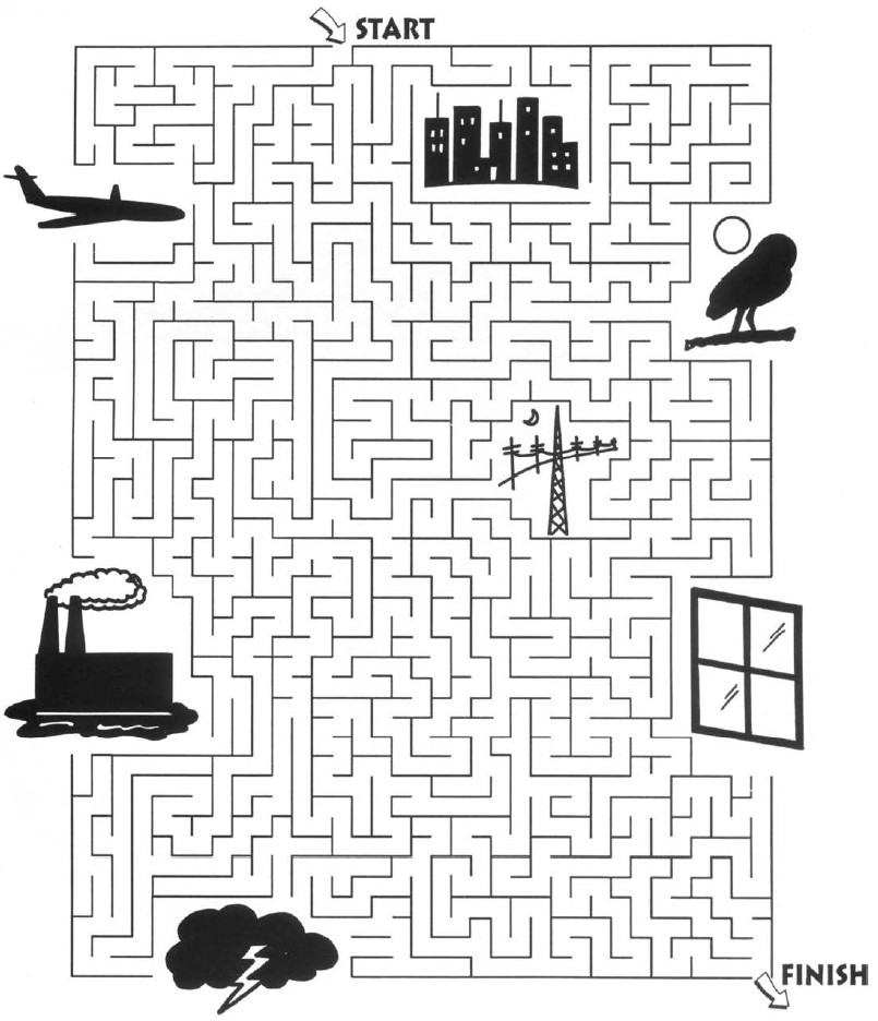 Maze for this lesson.