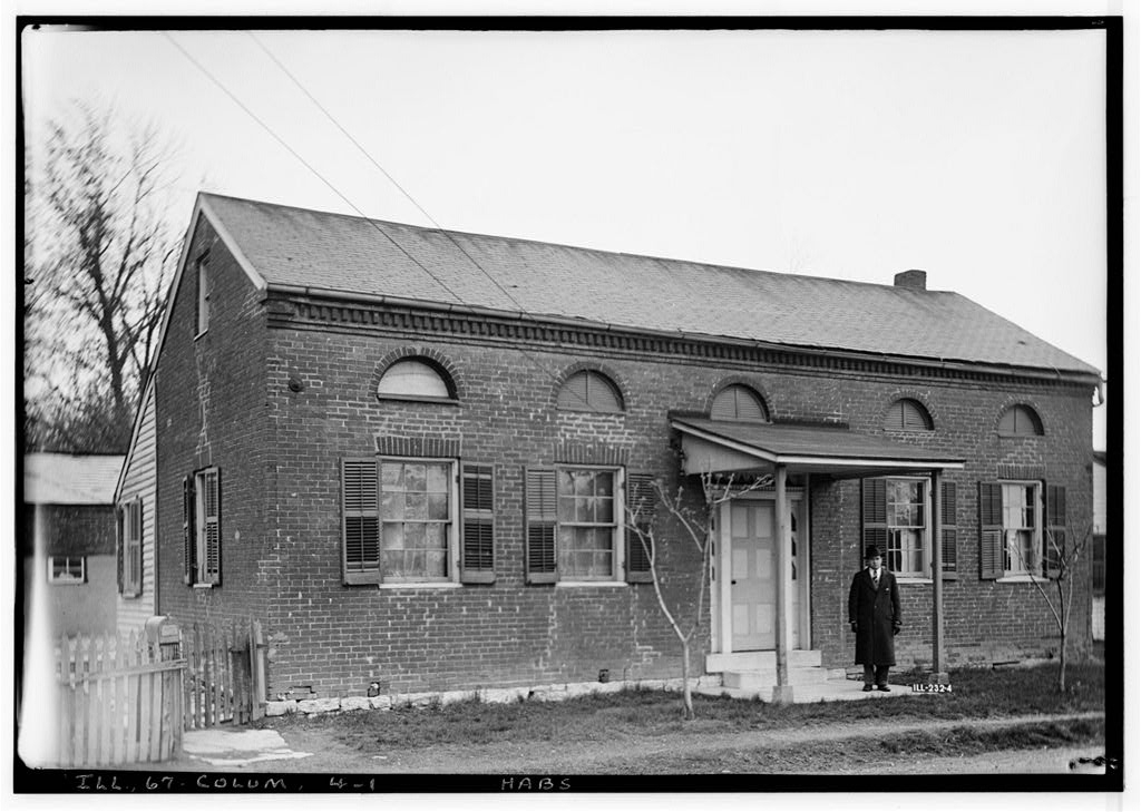 Columbia, Jacob Habermehl House, Second & Pine Streets (HABS IL-232-4)