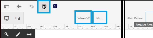 Image showing access of the sandbox screen using the emulator button.
