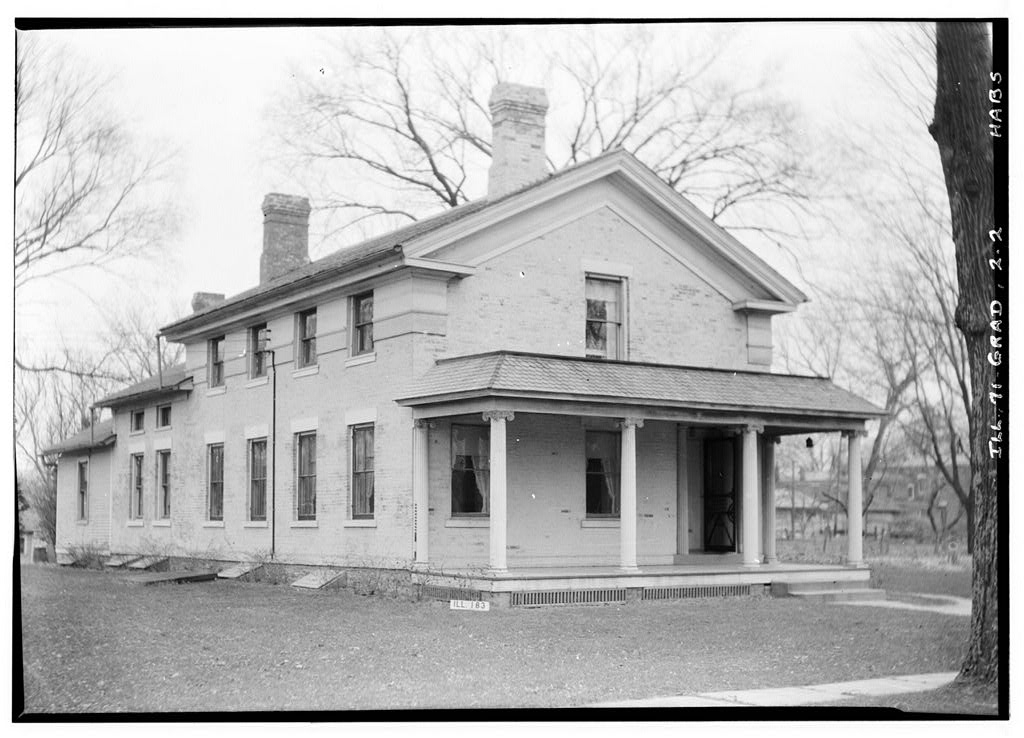 Grand Detour, Pankhurst House (HABS IL-183)