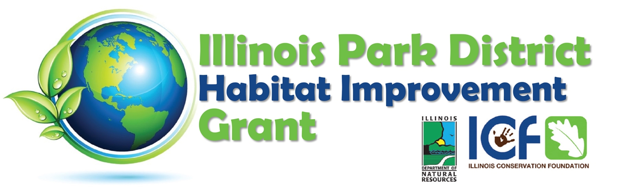 Illinois Park District Habitat Improvement Grant logo