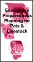 Emergency Preparedness Planning For Pets And Livestock Brochure