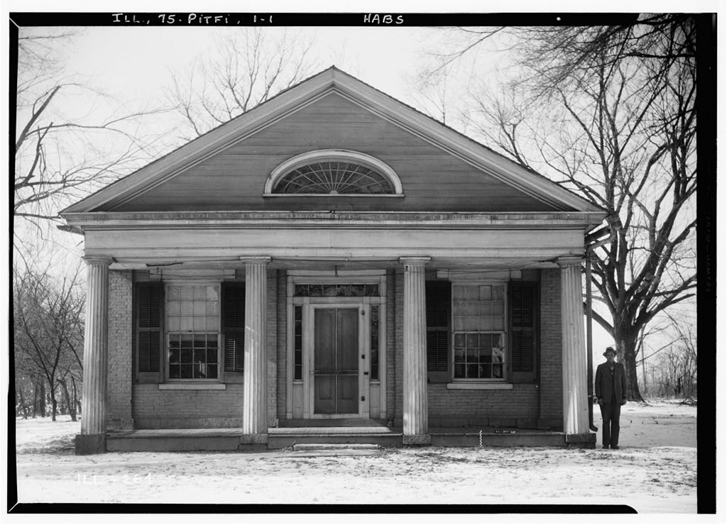 Pittsfield, Worthington House, Franklin & West Washington Streets (HABS IL-264)