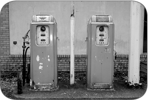 old gas pumps