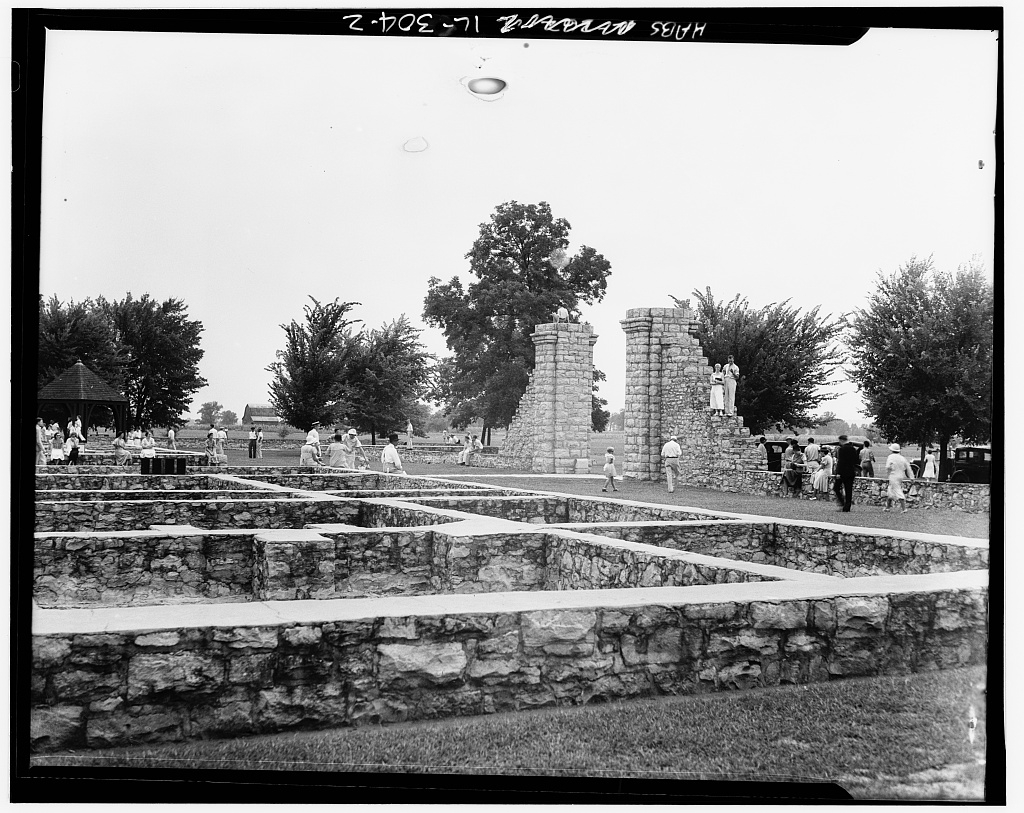 Prairie du Rocher vicinity, Fort de Chartres (HABS IL-304)