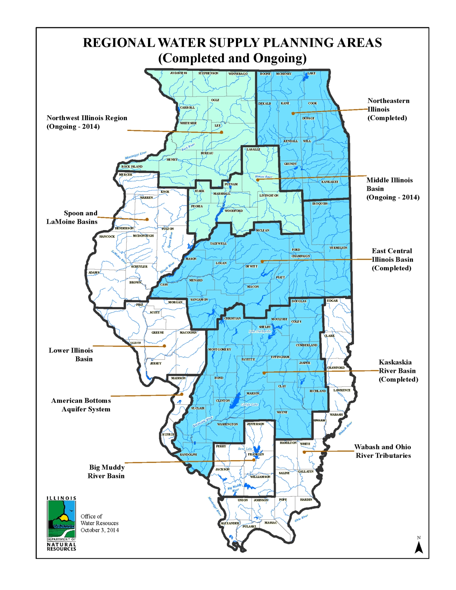 Regional Water Supply Planning Areas 2016