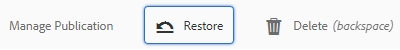 Restore Ribbon