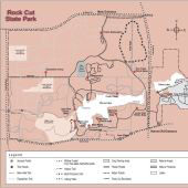 Rock Cut site map