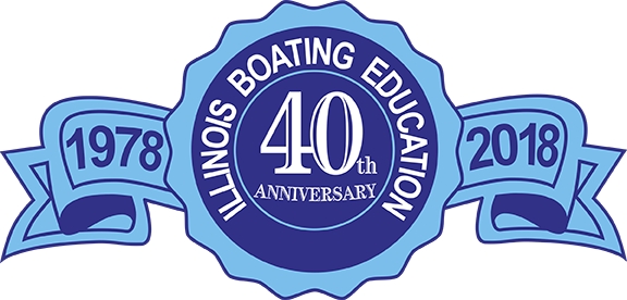 SafetyEd Boating 40th Anniversary Seal
