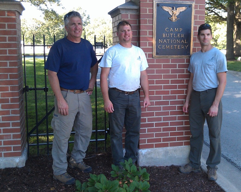  City of Champaign Crew at Camp Butler