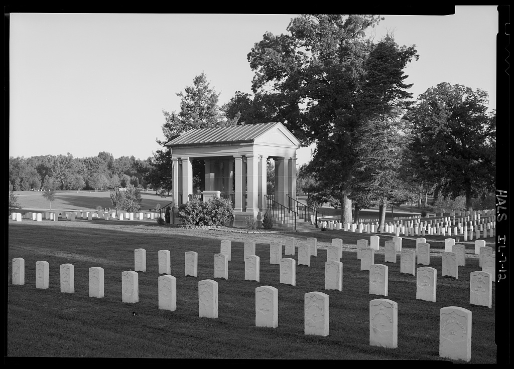 Springfield, Camp Butler National Cemetery, 5063 Camp Butler Road (HALS IL-7)