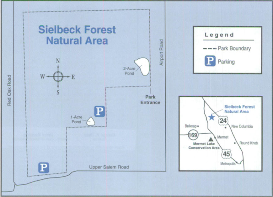 Sielbeck Forest Site Map