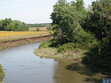 Restoration Upstream of Bridge - 2009 small