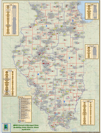 Statewide DNR Properties Map 