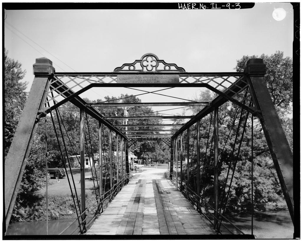 Freeport vicinity, Pecatonica River Bridge, spanning Pecatonica River at Winnesheik Road (HAER IL-9)