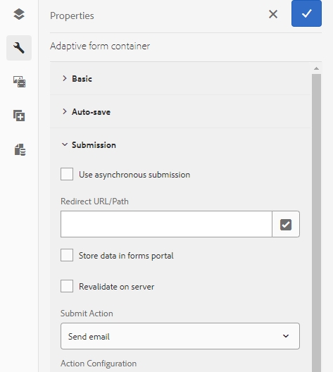 Form Submission Properties